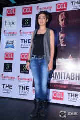 Akshara Haasan at Shamitabh Movie Press Meet